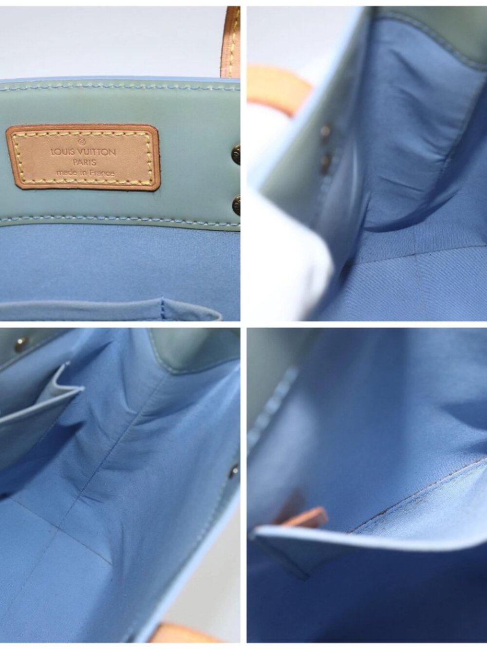 LOUIS VUITTON Monogram Vernis Reade MM Hand Bag Lavande M91226 LV Auth hk3338 - Picture 15 of 16